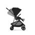 Carucior 3 in 1 Cybex Melio Carbon pentru copii, ultra usor, cu landou, Magic Black - 5