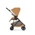 Παιδικό καρότσι Cybex Melio Carbon 4 σε 1, με πορτ-μπεμπέ, κάθισμα αυτοκινήτου Cloud G και βάση G, Cinnamon Yellow - 9