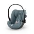 Carucior 4 in 1 Cybex Melio Carbon pentru copii, cu landou, scoica auto Cloud G si baza G, Stormy Blue - 5