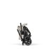 Cybex Gold Eezy S Twist+ 2 количка, въртяща се на 360°, Dune Grey с черна рамка - 11
