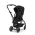 Carucior 2 in 1 Cybex Gold Eezy S Twist+ 2, rotativ 360°, cu landou, Magic Black cu cadru Black - 4
