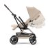 Καρότσι Cybex Gold Eezy S Twist +2 3 σε 1, με πορτ-μπεμπέ και κέλυφος Cloud G Plus, Almond Beige με σκελετό Taupe - 16