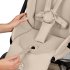Carucior 3 in 1 pentru copii Cybex Gold Eezy S Twist +2, cu landou si scoica Cloud G Plus, Almond Beige cu cadru Taupe - 13
