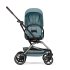 Carucior 3 in 1 pentru copii Cybex Gold Eezy S Twist +2, cu landou si scoica Cloud G Plus, Stormy Blue cu cadru Taupe - 10