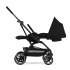 Carucior 3 in 1 pentru copii Cybex Gold Eezy S Twist +2, cu landou si scoica Cloud G Plus, Magic Black cu cadru Black - 14