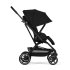 Καρότσι Cybex Gold Eezy S Twist +2 3 σε 1, με πορτ-μπεμπέ και κέλυφος Cloud G Plus, Magic Black με μαύρο πλαίσιο - 8