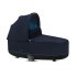 Pachet promotional 3 in 1 Cybex Priam, premium, cu landou si scoica auto Cloud T - Nautical Blue cu cadru Chrome Brown - 3