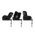 Παιδικό κάθισμα αυτοκινήτου Cybex Gold Sirona G3 i-Size Plus, 61 - 105 cm, Moon Black - 2