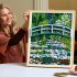 LEGO Art Claude Monet, Γέφυρα πάνω από τη Λίμνη με τα Νούφαρα σετ 31220 - 11