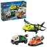 LEGO City Комплект самолет, специално превозно средство и ховъркрафт в адаптирани версии 60505, за деца - 1