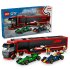 Σετ LEGO City F1 Truck με αγωνιστικά αυτοκίνητα F1 RB20 και AMR24, για παιδιά - 1