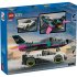 LEGO City Jet срещу Car 60489, 2-в-1 състезателен комплект, за деца - 3