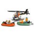 LEGO City Coast Guard Σετ Σκάφους Διάσωσης και Ελικοπτέρου 60504, για παιδιά - 7