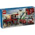 Set LEGO City Statie si camion de pompieri 60414, pentru copii - 3