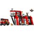 LEGO City Комплект пожарна станция и камион 60414, за деца - 4