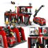 Set LEGO City Statie si camion de pompieri 60414, pentru copii - 5