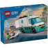 LEGO City Ambulanta de urgente 60451, Set de Salvare, pentru copii - 2