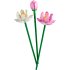 LEGO Lotus Flowers 40647, Комплект за изграждане на изкуствени цветя - 4