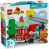 LEGO DUPLO Пожарна кола с маркуч и пожарникар 10473 - 2