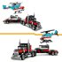 LEGO Creator 3 в 1 Камион с платформа и хеликоптер 31146, Играчка превозно средство - 5