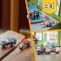 LEGO Creator 3 in 1 Camioneta-platforma cu elicopter 31146, Jucarie Vehicule - 11