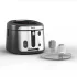 Фритюрник Tefal Filtra Vision FF2588e0, 1900W, 1.2 кг, сребрист и черен - 3