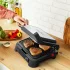 Gratar Electric Multifunctional Tefal SuperGrill 4 in 1 GC517DE0, 2000W, Placi Detasabile, Negru/Argintiu - 7