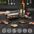 Tefal OptiGrill XL Snacking & Baking Интелигентна електрическа скара GC724D12, 2000 W, Включен аксесоар за печене, Неръждаема стомана/Черен - 9