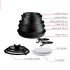Tefal Ingenio Excellence+ Σετ 13 τεμαχίων, Επαγωγική, Αντικολλητική, Αφαιρούμενες Λαβές, Μαύρο - 3