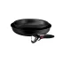 Tefal Ingenio Excellence+ Комплект от 3 части, Тиган 22/26 см, Индукционен, Подвижна дръжка, Черен - 1