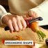 Accesoriu pentru Decojit Legume si Fructe Tefal Ingenio+ K1994034, Lama Zimtata, Inox, Negru/Rosu - 11