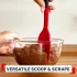 Tefal Ingenio+ K1984534 Шпатула с лъжица, силиконова, термоустойчива, червена/черна - 6