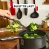 Tefal Ingenio+ K1984334 Цедка с лъжица, подсилен найлон, устойчива на топлина, черна/червена - 6