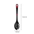 Lingura pentru Paste Tefal Ingenio+ K1980234, Nylon Ranforsat, Rezistenta la Caldura, Negru/Rosu - 5