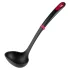 Polonic Tefal Ingenio+ K1980434, Nylon Ranforsat, Rezistenta la Caldura, Negru/Rosu - 1