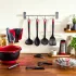 Tefal Ingenio+ K1980434 Черпак, подсилен найлон, устойчив на топлина, черен/червен - 6