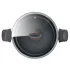 Oala cu capac Tefal Eco Respect 24cm, Indicator thermo, Inductie, Negru - 2