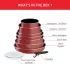 Set 10 Piese Tefal Ingenio Easy Cook&Clean: Tigai, Cratite, Wok, Capace, Maner Detasabil, Rosu - 4