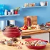 Tefal Ingenio Easy Cook&Clean Комплект от 10 части: тигани, тенджери, уок, капаци, подвижна дръжка, червен - 6