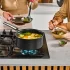 Tefal Excellence+ 20 см тенджера с капак, незалепващо покритие, технология Thermo-Signal, съвместима с индукция, черна - 5