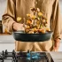 Τηγάνι Wok Tefal Excellence+ 28 cm, Αντικολλητική επίστρωση, Τεχνολογία Θερμοσήματος, Συμβατό με Επαγωγή, Μαύρο - 4