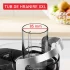 Αποχυμωτής φρούτων και λαχανικών Tefal Nutri XXL, 1000 W, 2 ταχύτητες, σύστημα κατά του στάλαξης, μαύρο/ασημί - 14