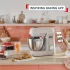 Tefal Bake Partner Κουζινομηχανή, 1100 W, 4,6 L, Ενσωματωμένη ζυγαριά, 8 ταχύτητες, Έξυπνη ανίχνευση ψησίματος, Γκρι - 14