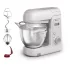 Кухненски робот Tefal Bake Partner, 1100 W, 4,6 л, Вградена везна, 8 скорости, Smart Bake Detect, Сив - 1