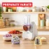 Ηλεκτρικός τρίφτης Tefal Fresh Express 3 σε 1, 150 W, 3 αφαιρούμενοι κώνοι, τεμαχισμός και τρίψιμο, γκρι - 6