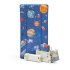 Φουσκωτό παιδικό παρκοκρέβατο Stokke JetKids CloudSleeper, εύκολο στο καθάρισμα, με προστατευτικό κάλυμμα, Space Maze - 8