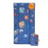 Φουσκωτό παιδικό παρκοκρέβατο Stokke JetKids CloudSleeper, εύκολο στο καθάρισμα, με προστατευτικό κάλυμμα, Space Maze - 1