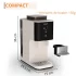 Krups Coffee Crush SA4001E0 Еспресо машина, 1370W, 15 бара, мелачка от неръждаема стомана, управление с едно докосване, компактен дизайн, черна - 4