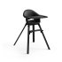 Stokke Clikk Καρεκλάκι Φαγητού Midnight Black, Πλήρες Σετ με Δίσκο και Ζώνες, Midnight Black - 3