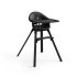 Stokke Clikk Καρεκλάκι Φαγητού Midnight Black, Πλήρες Σετ με Δίσκο και Ζώνες, Midnight Black - 1